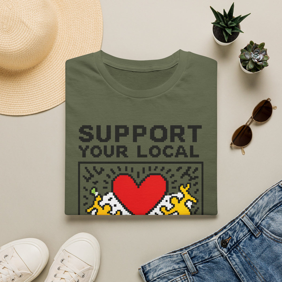 Support Local Artist 7 - T Shirt