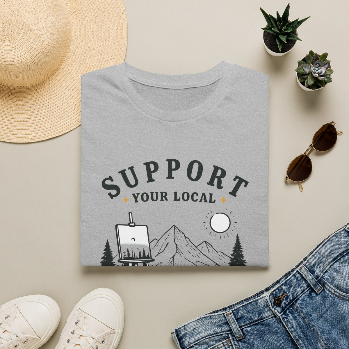 Support Local Artists 4 - T Shirt