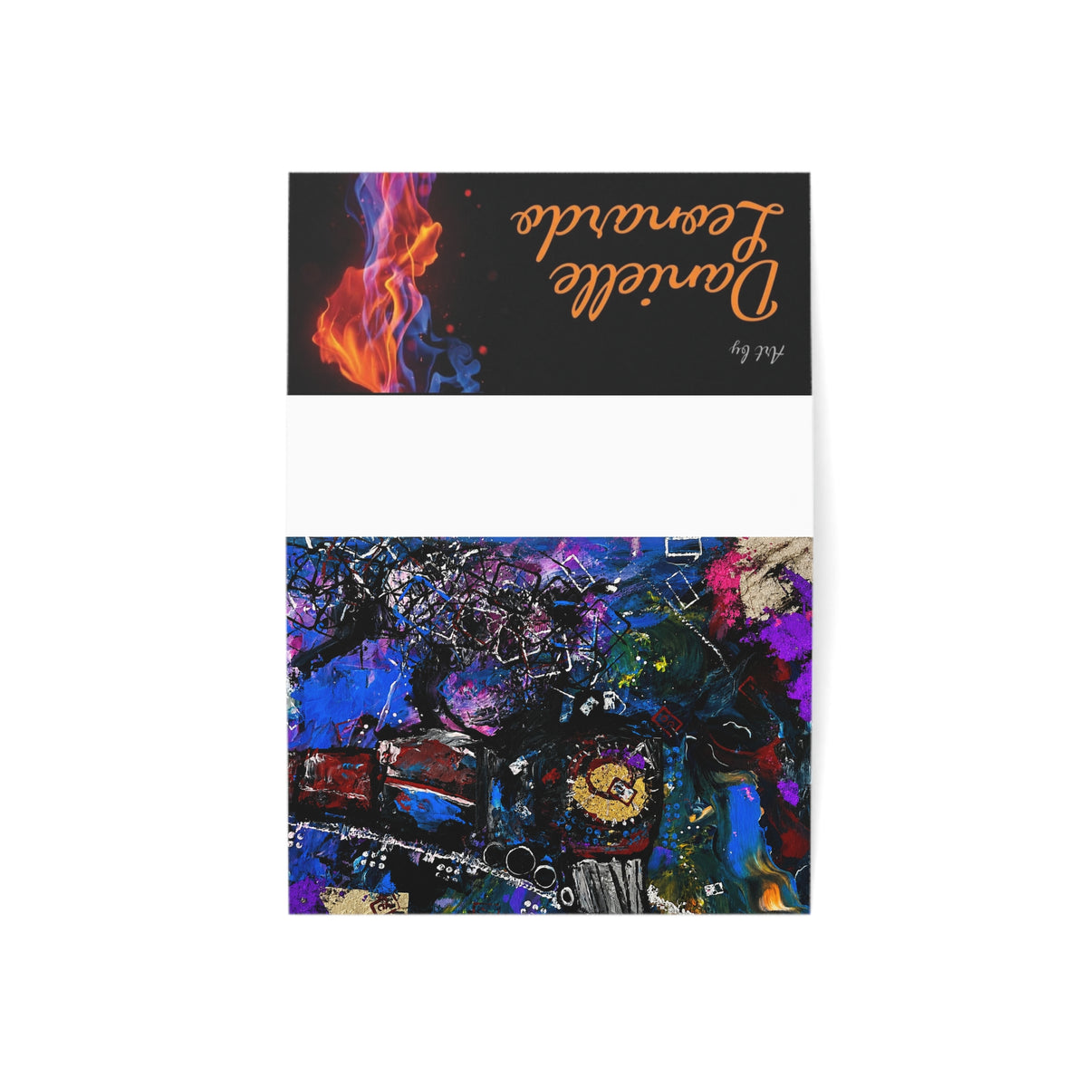 Greeting Cards (1, 10, 30, and 50pcs) - Abstract Train