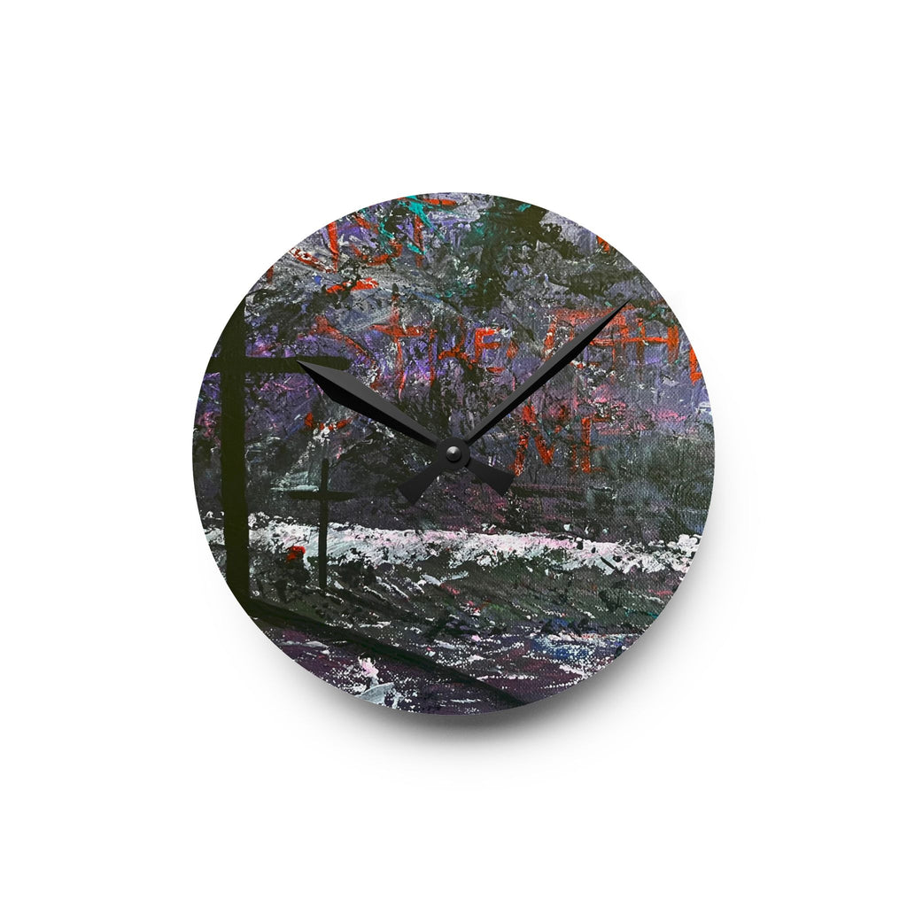 Wall Clock Acrylic - Strength