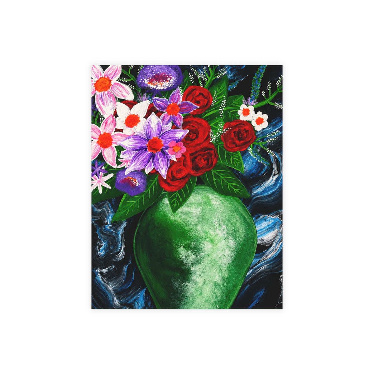 Postcard Bundles (envelopes included) - Green Vase