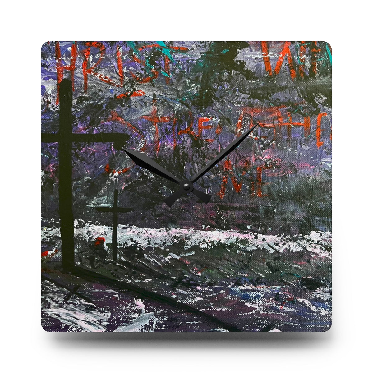 Wall Clock Acrylic - Strength