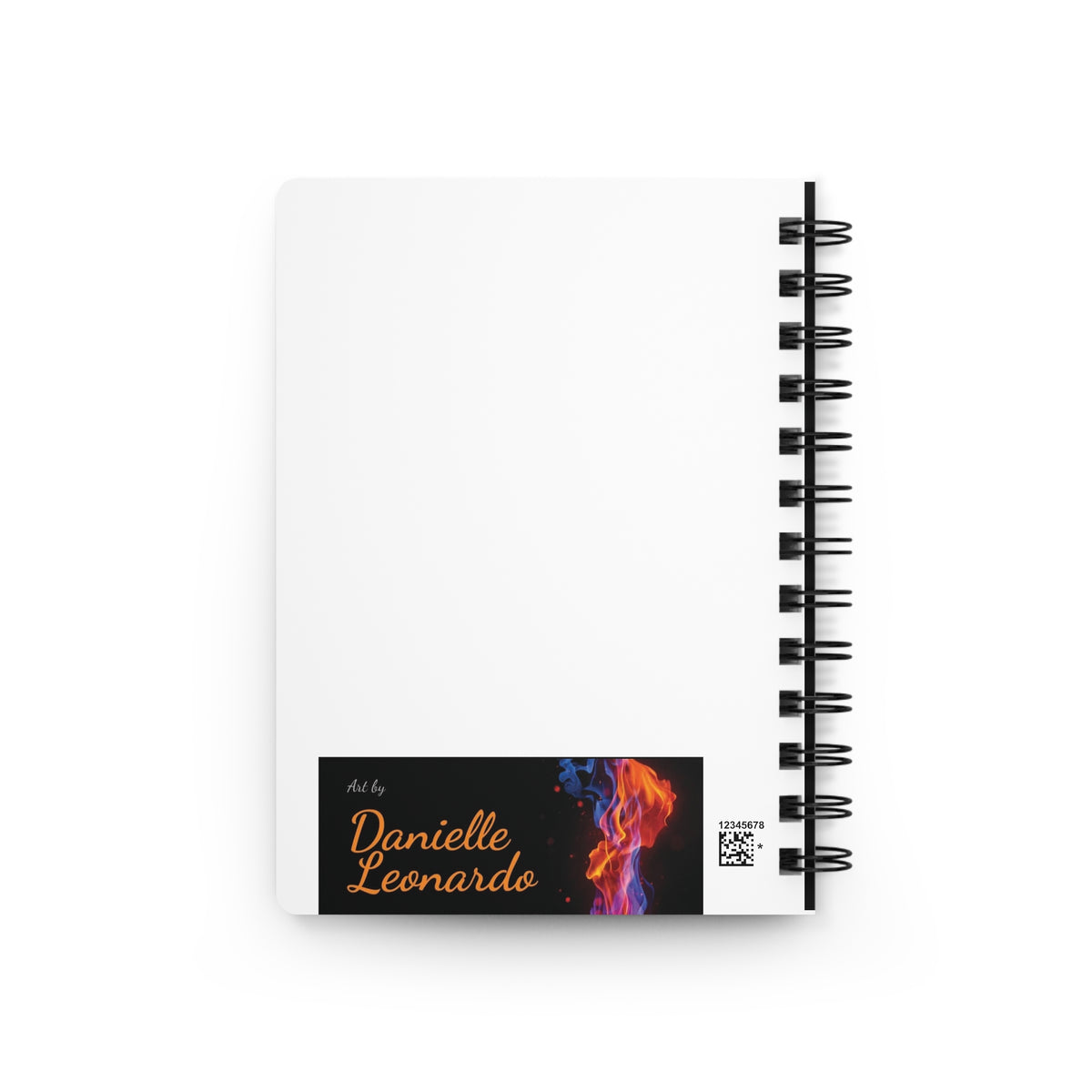 Spiral Bound Journal - Girl in Flowers