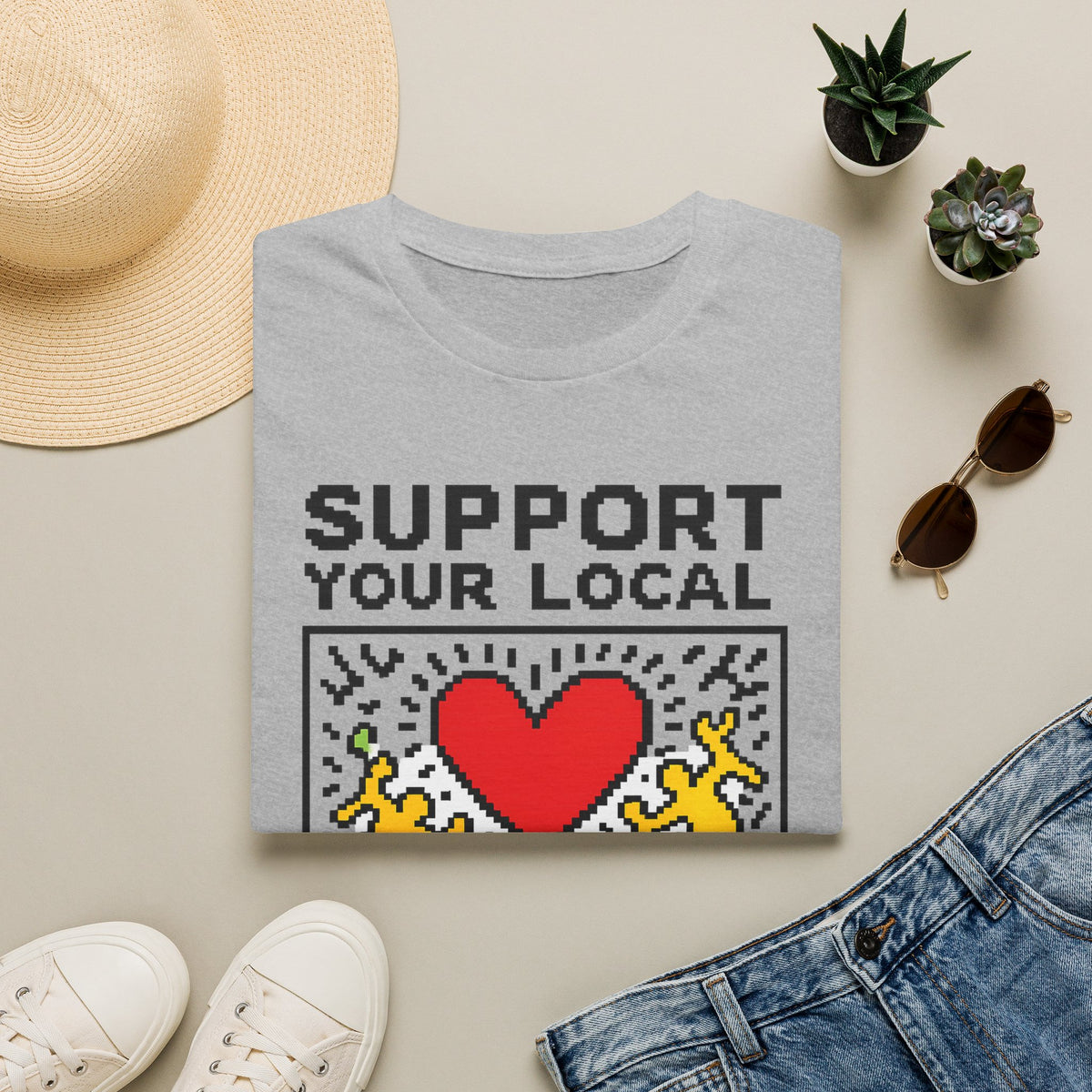Support Local Artist 7 - T Shirt