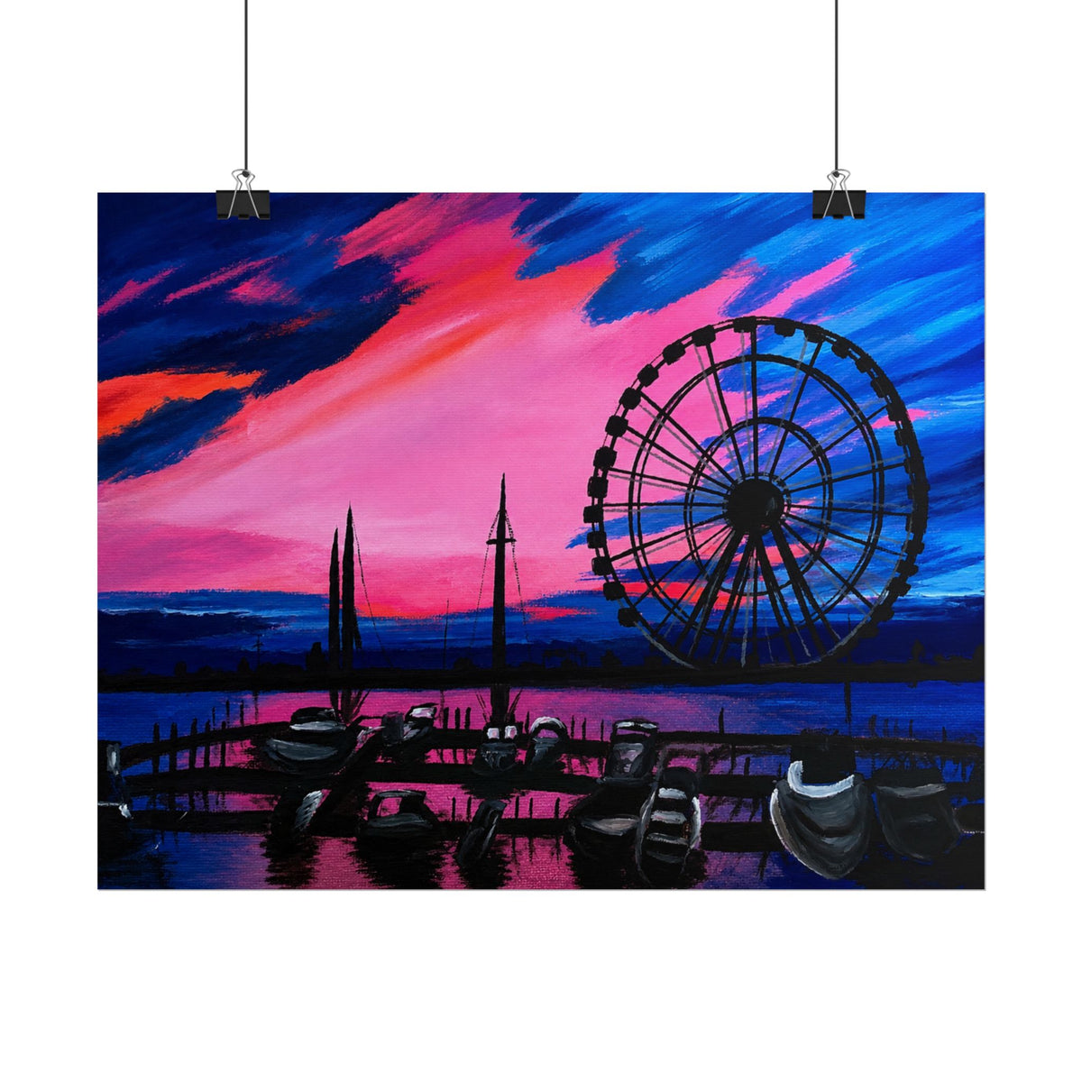 Rolled Posters - Ferris Wheel