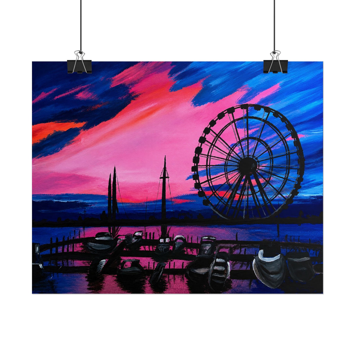 Rolled Posters - Ferris Wheel