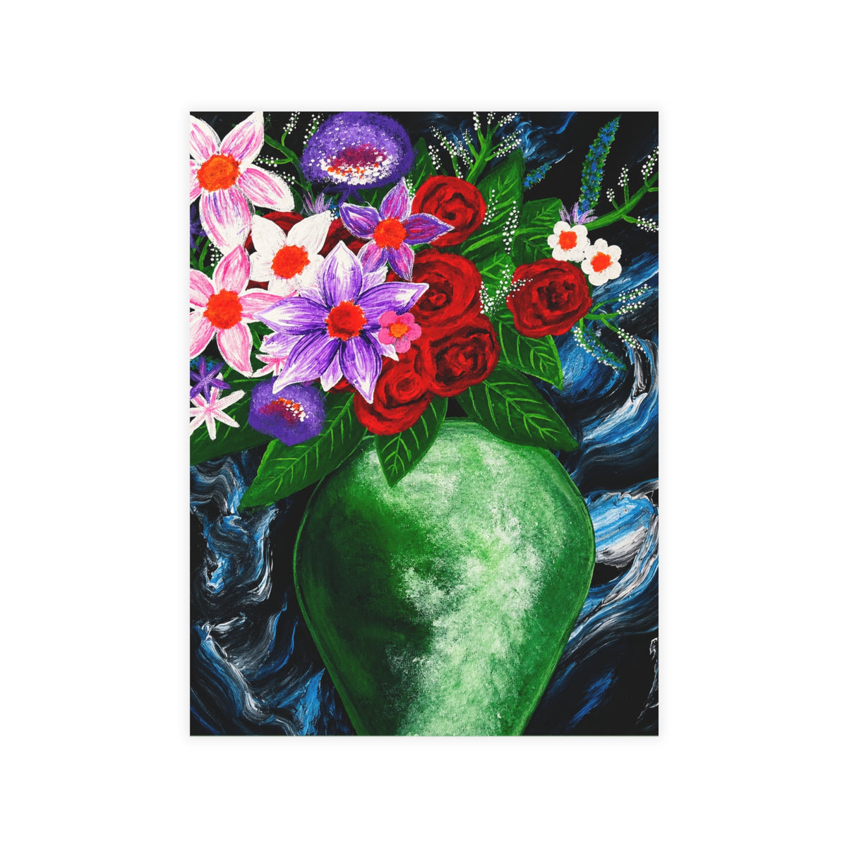 Postcard Bundles (envelopes included) - Green Vase