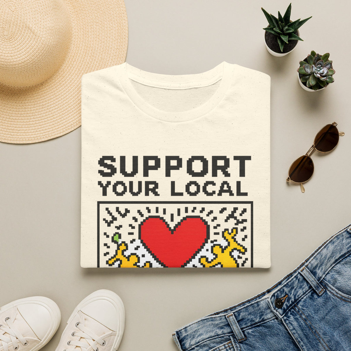 Support Local Artist 7 - T Shirt