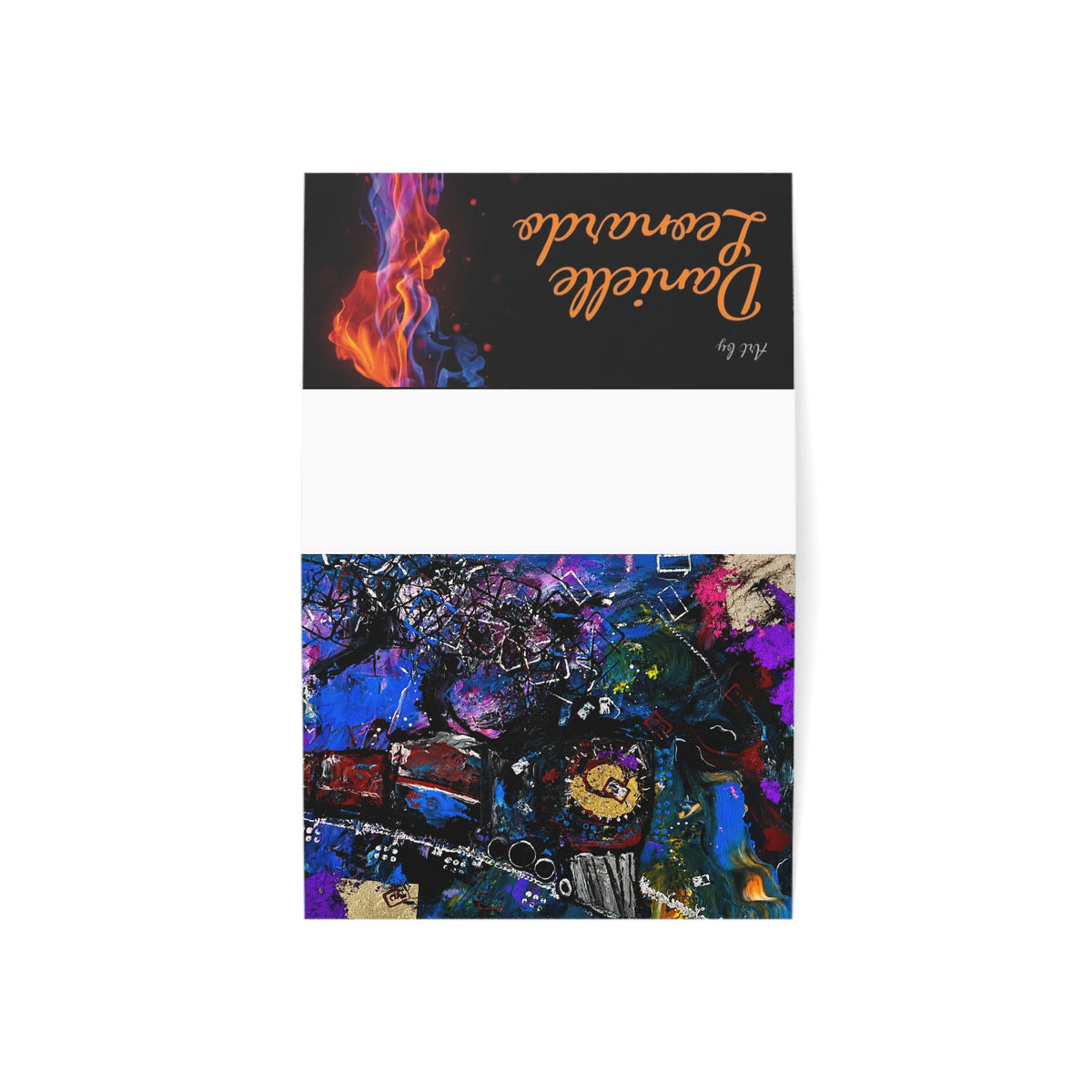Greeting Cards (1, 10, 30, and 50pcs) - Abstract Train