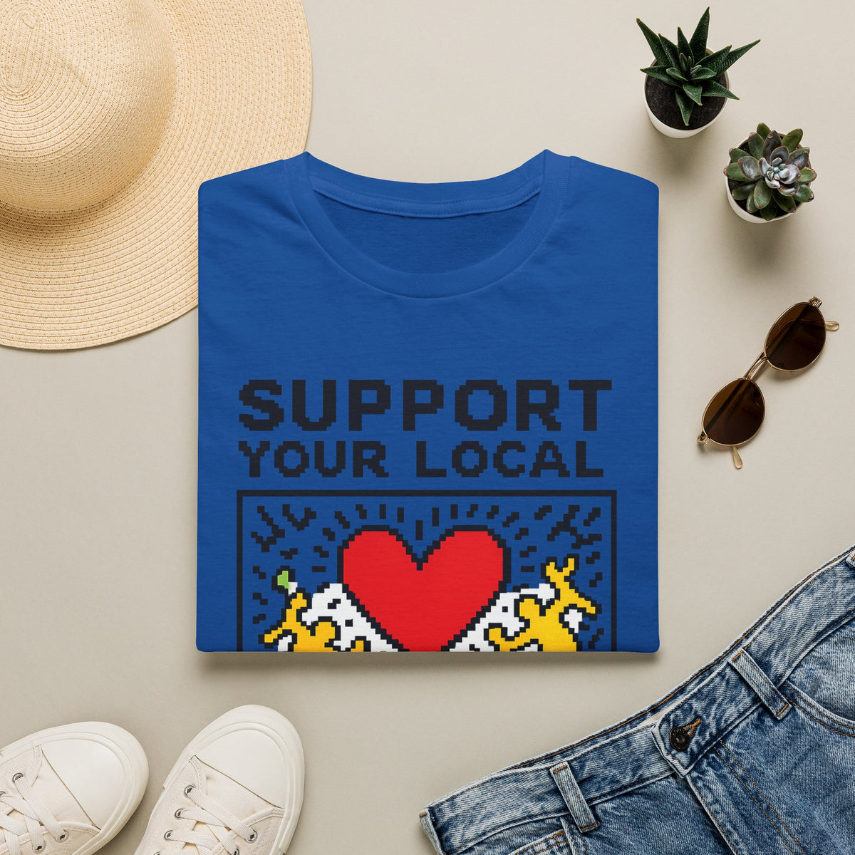 Support Local Artist 7 - T Shirt