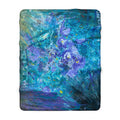 Sherpa Fleece Blanket - Flower Field