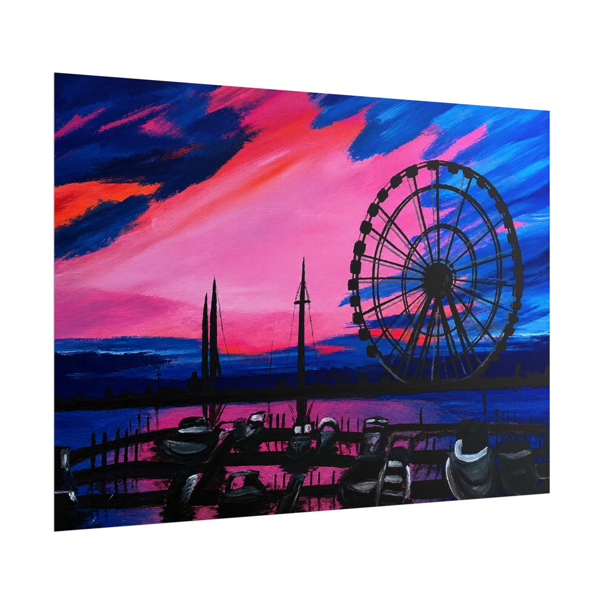 Rolled Posters - Ferris Wheel