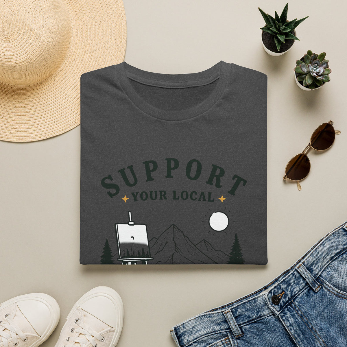 Support Local Artists 4 - T Shirt
