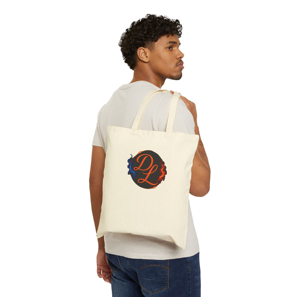 DL Logo - Cotton Canvas Tote Bag