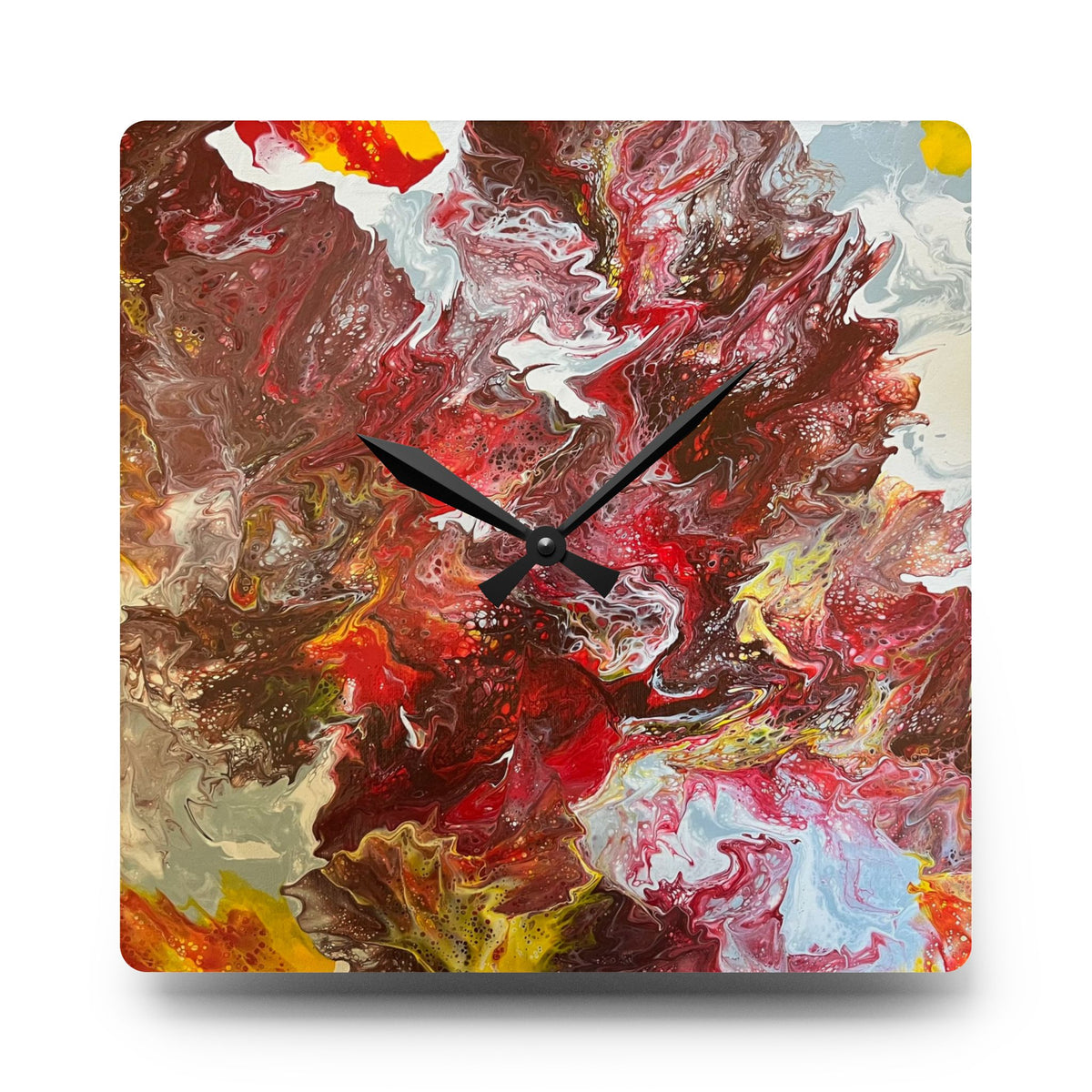 Wall Clock Acrylic - Abstract