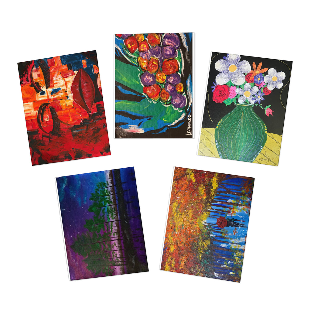 Multi-Design Greeting Cards (5-Pack)