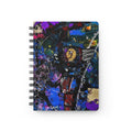 Spiral Bound Journal - Abstract Train