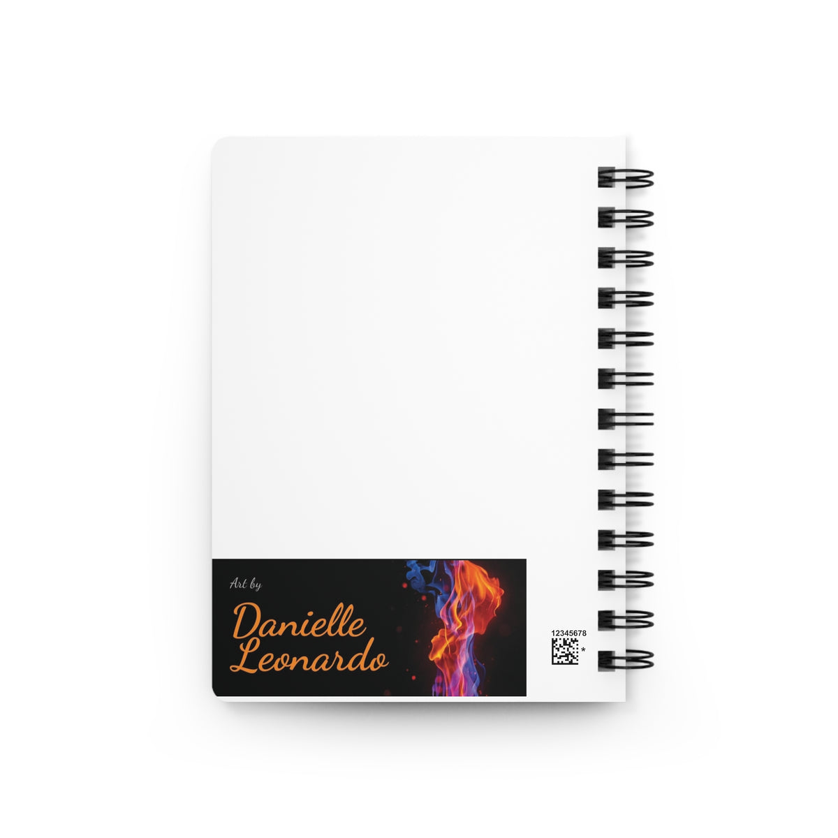 Spiral Bound Journal - Green Vase