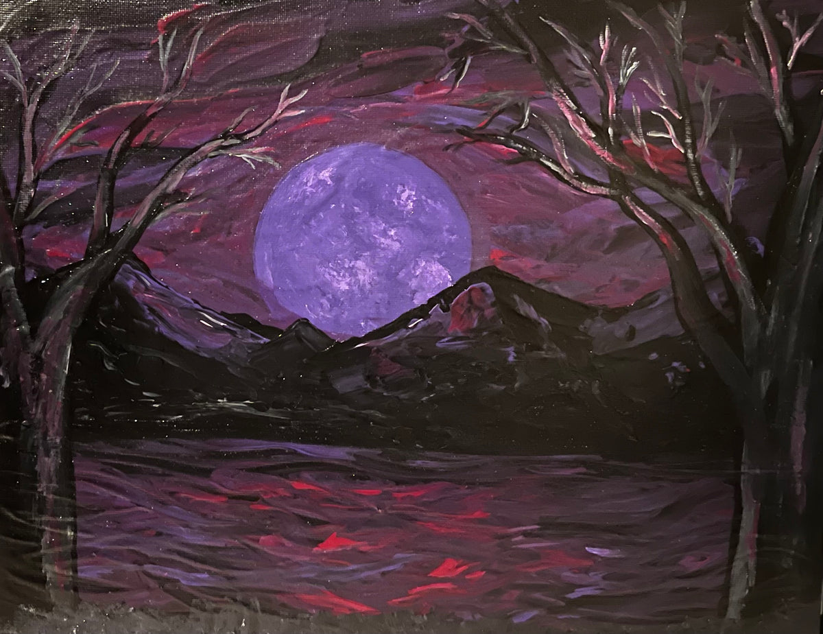 Violet After Dark - Original Artwork