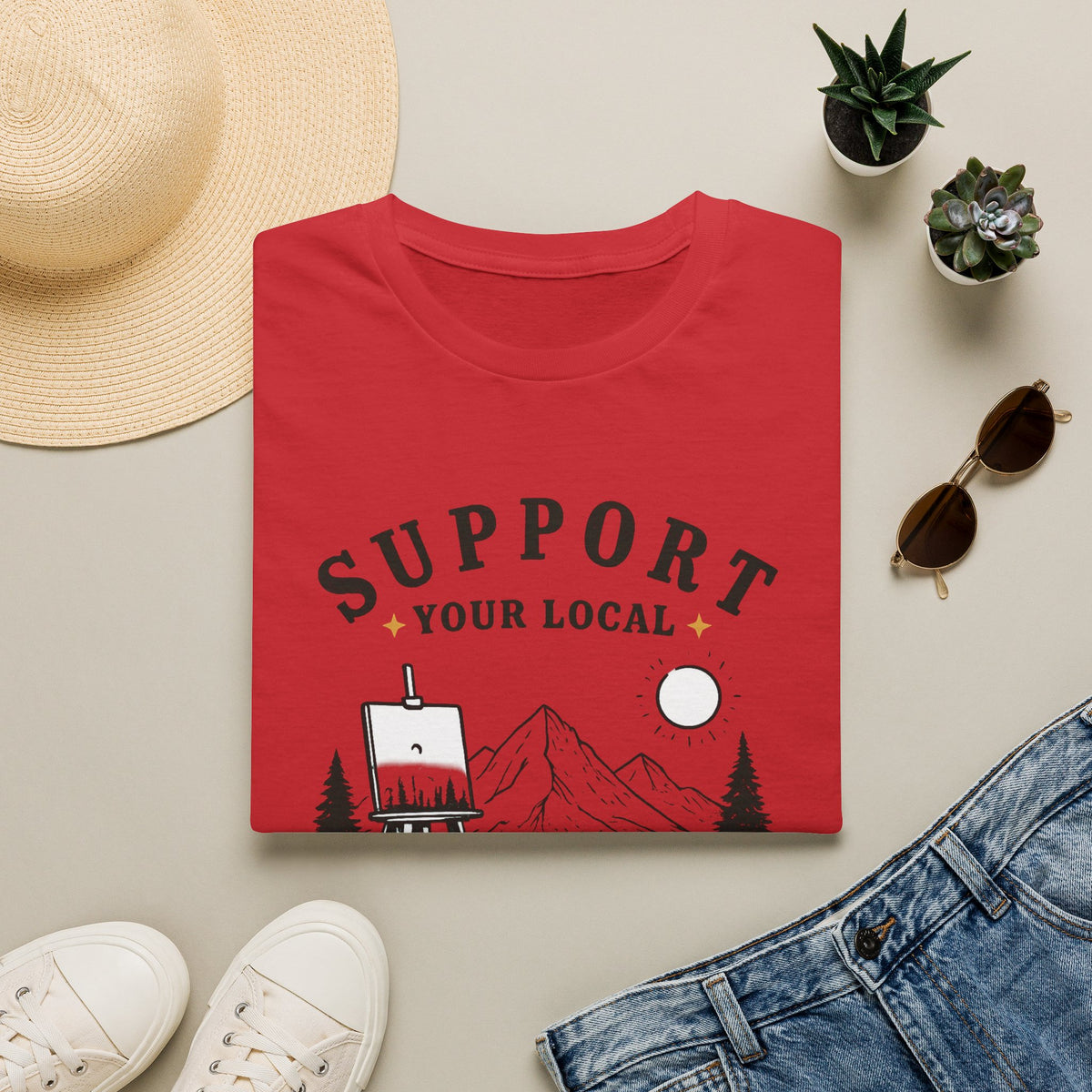 Support Local Artists 4 - T Shirt