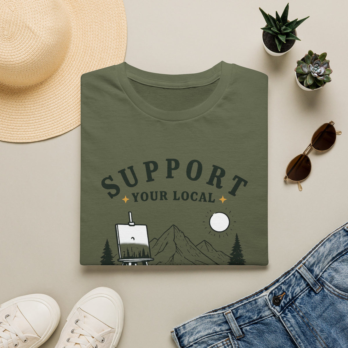 Support Local Artists 4 - T Shirt