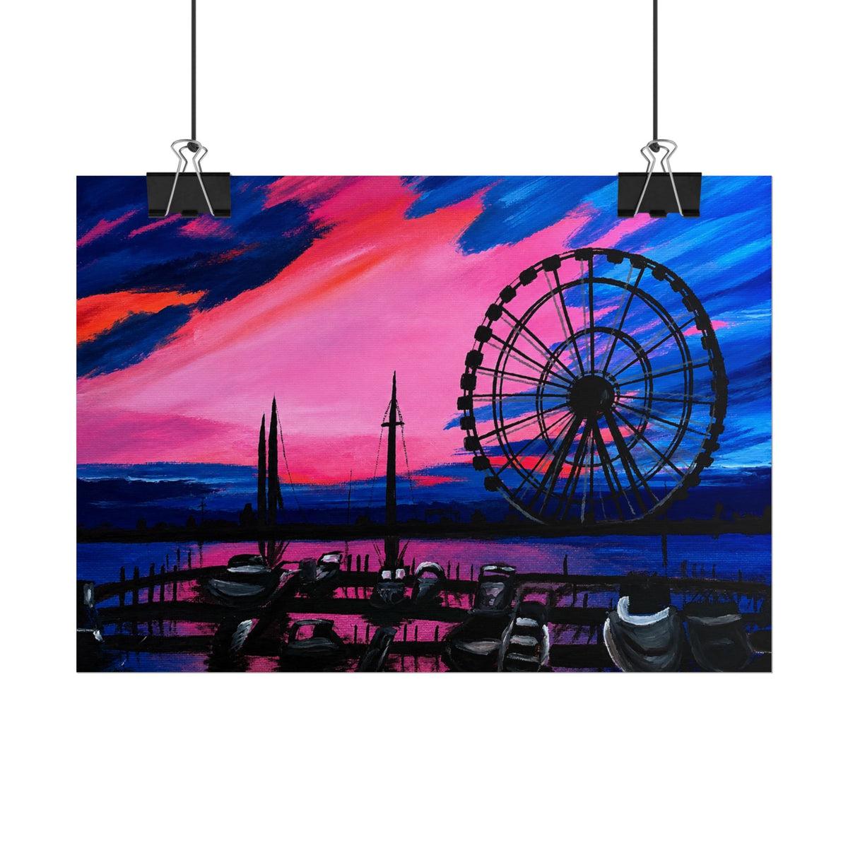 Rolled Posters - Ferris Wheel