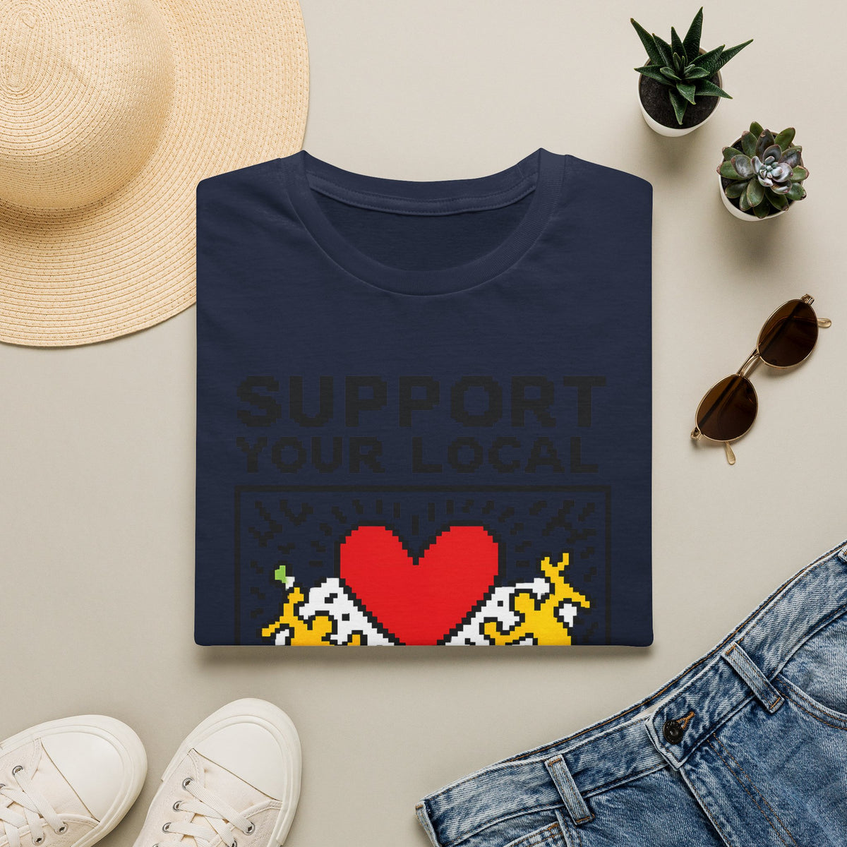 Support Local Artist 7 - T Shirt