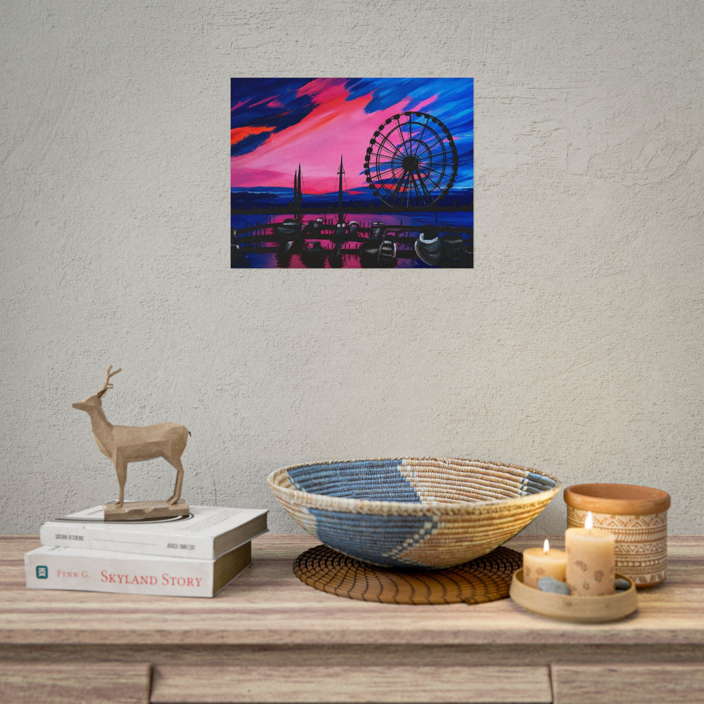 Rolled Posters - Ferris Wheel