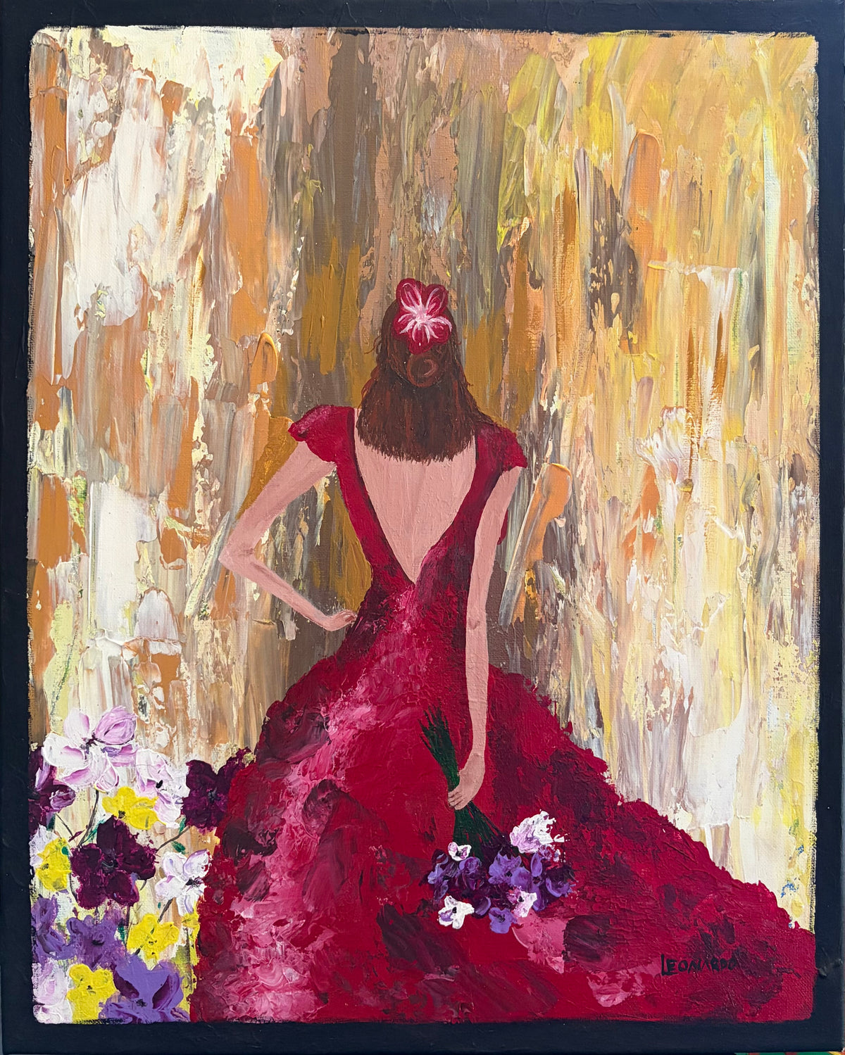 Faceless Elegance - Original Artwork