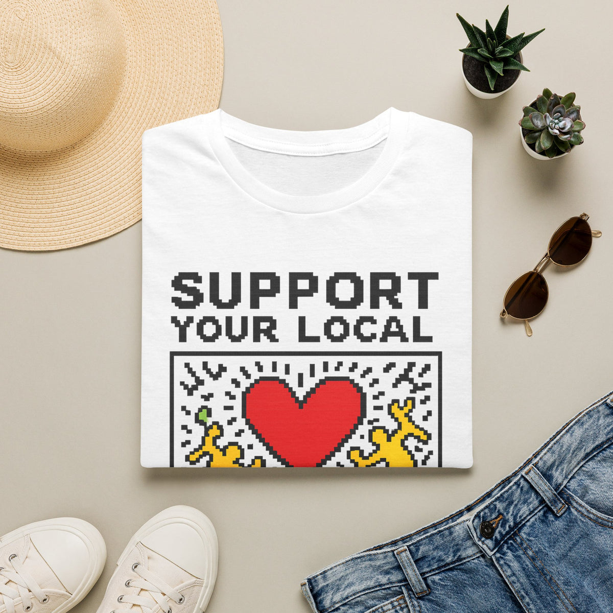 Support Local Artist 7 - T Shirt