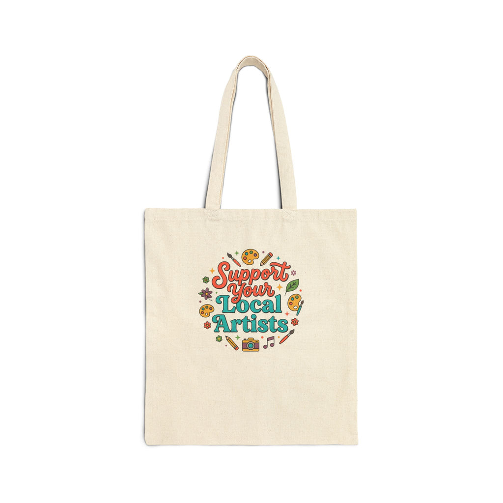 DL Logo - Cotton Canvas Tote Bag