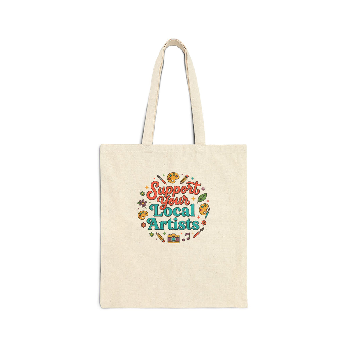 DL Logo - Cotton Canvas Tote Bag