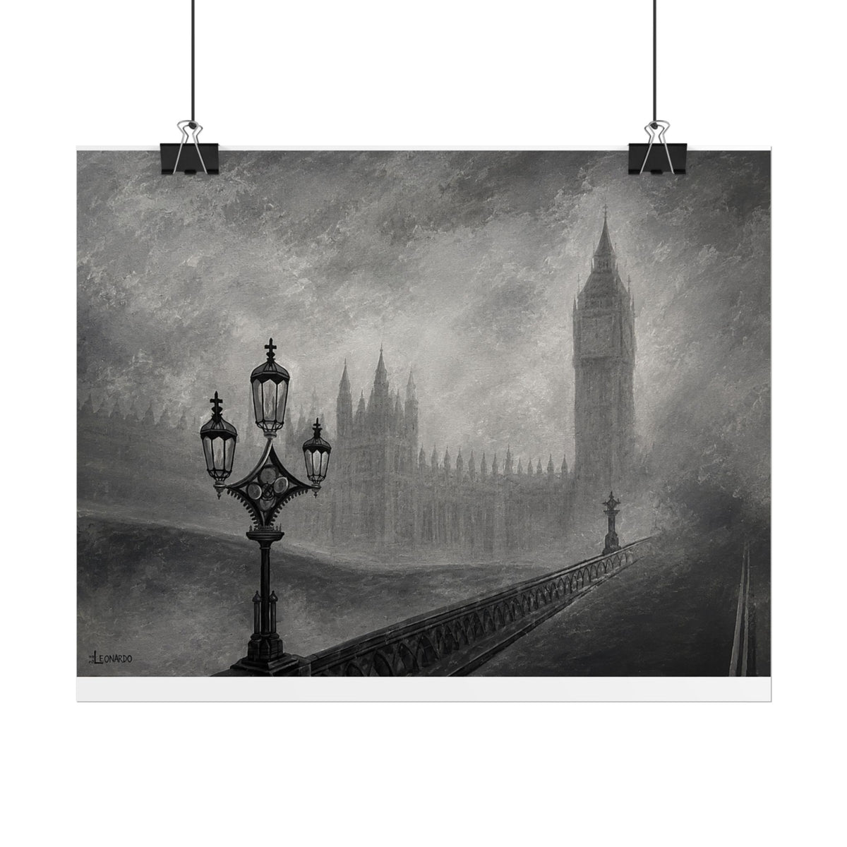 Rolled Posters - London Fog