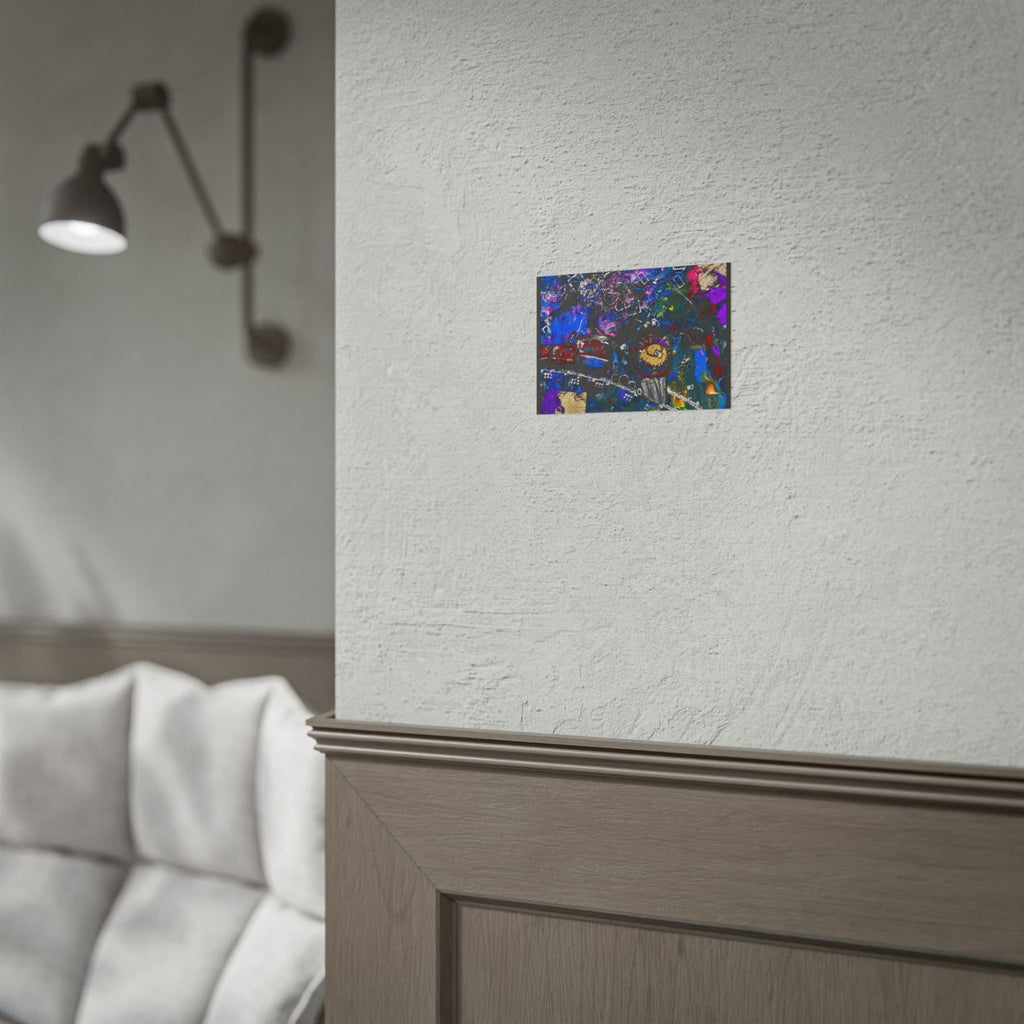 Rolled Poster - Abstract Train