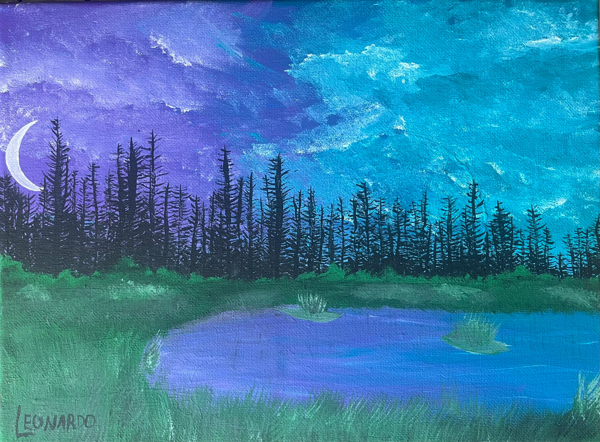 Midnight Forest - Original Artwork