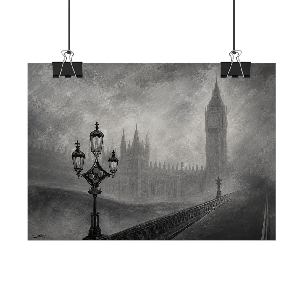 Rolled Posters - London Fog