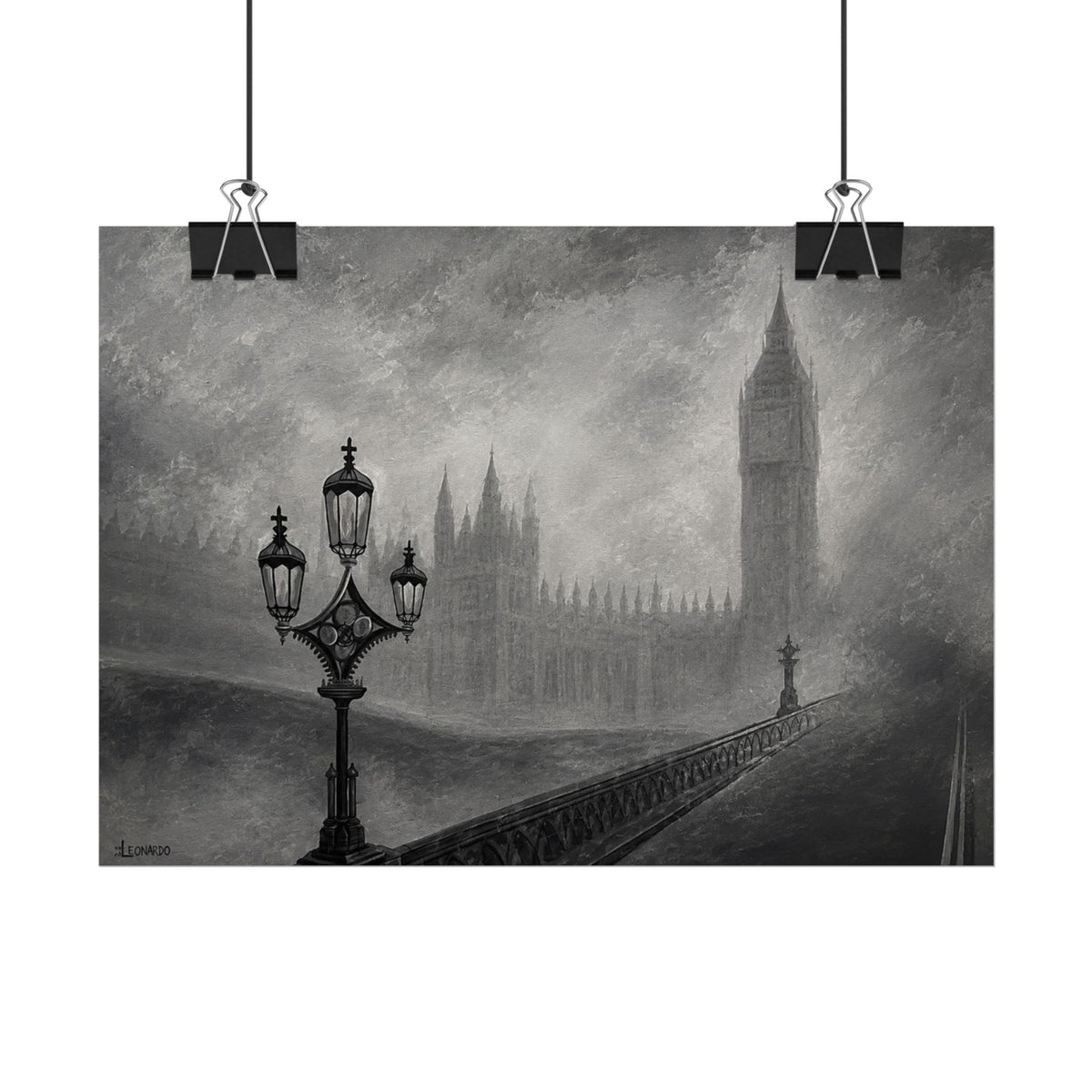 Rolled Posters - London Fog