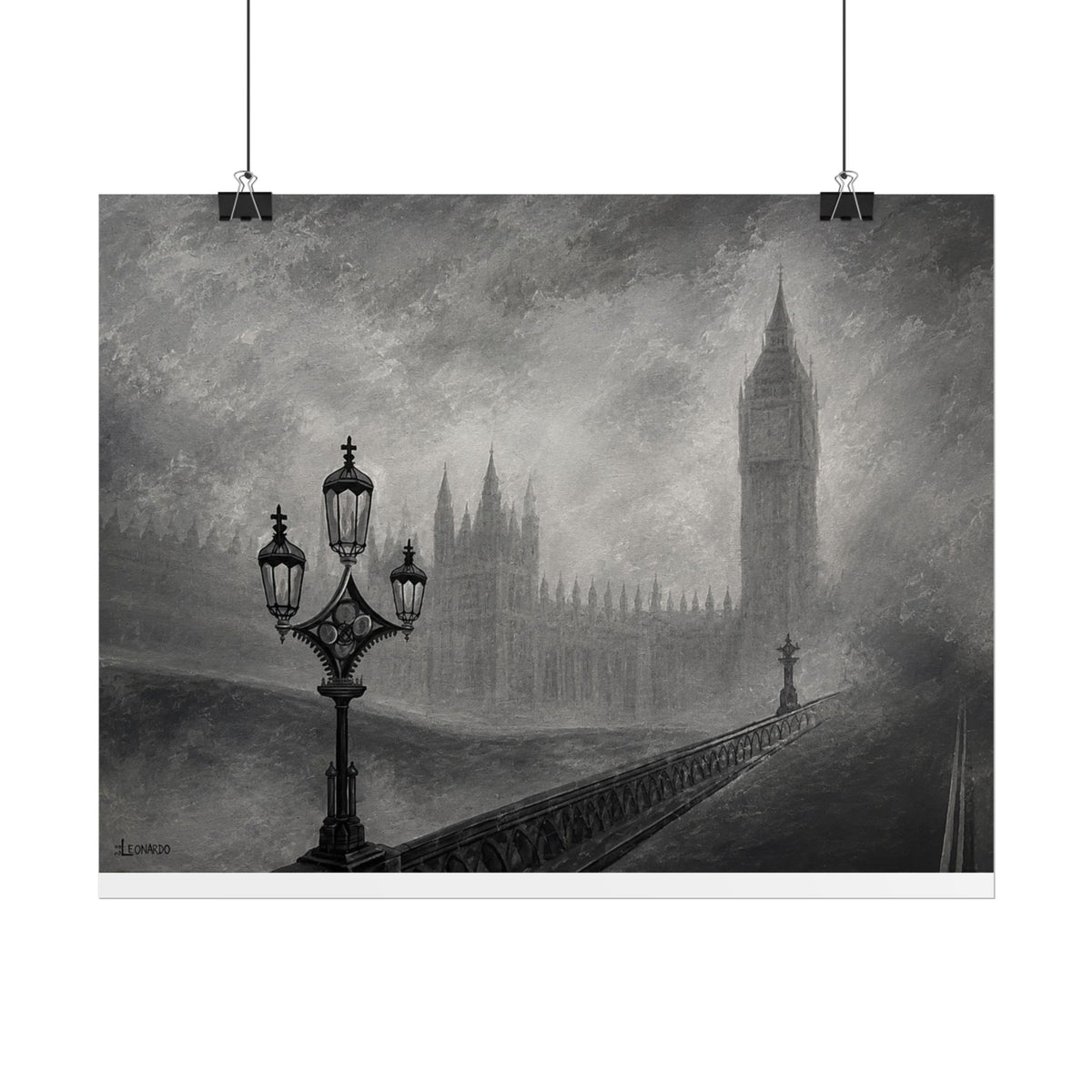 Rolled Posters - London Fog