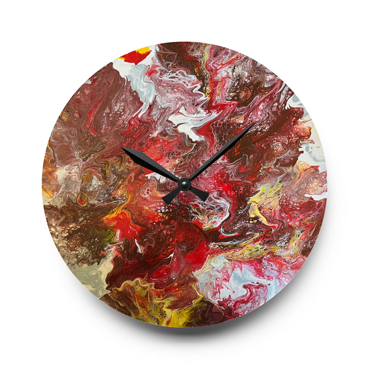 Wall Clock Acrylic - Abstract