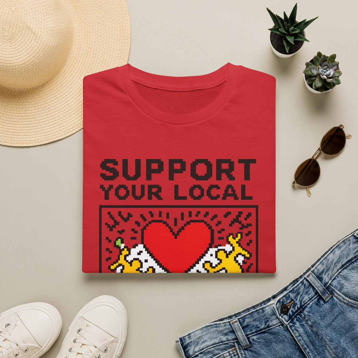 Support Local Artist 7 - T Shirt