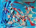 Blue Abstract - Original Artwork