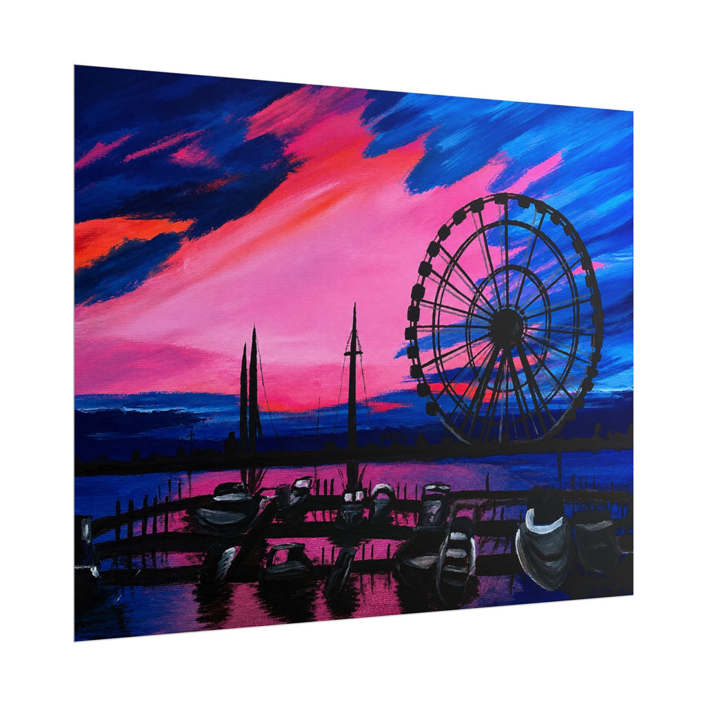 Rolled Posters - Ferris Wheel