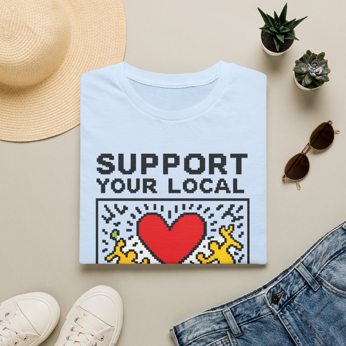 Support Local Artist 7 - T Shirt