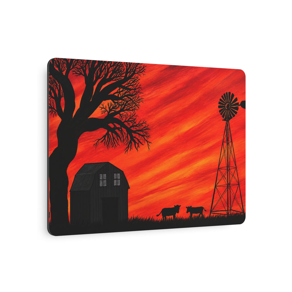 Metal Art Sign - Farmland