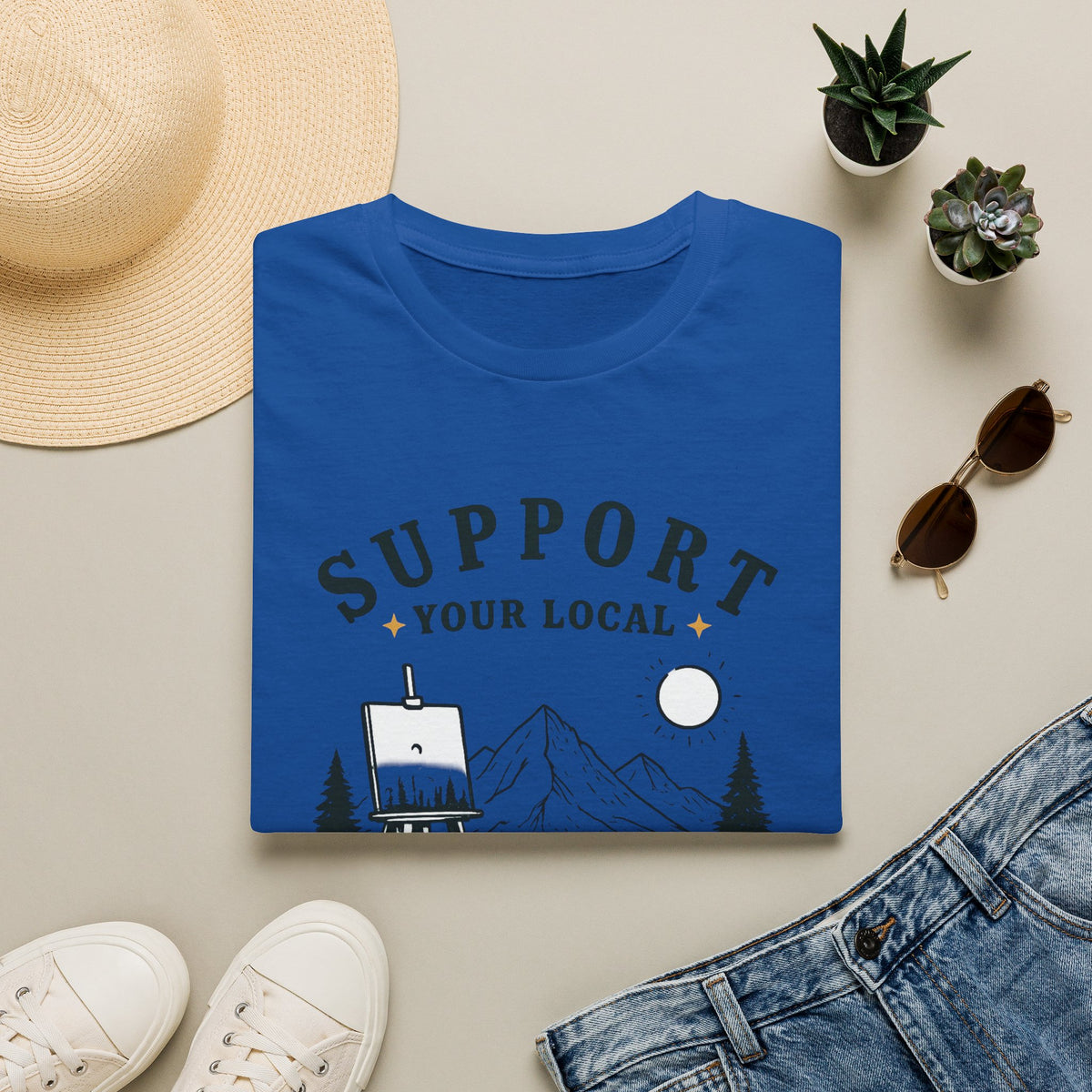 Support Local Artists 4 - T Shirt