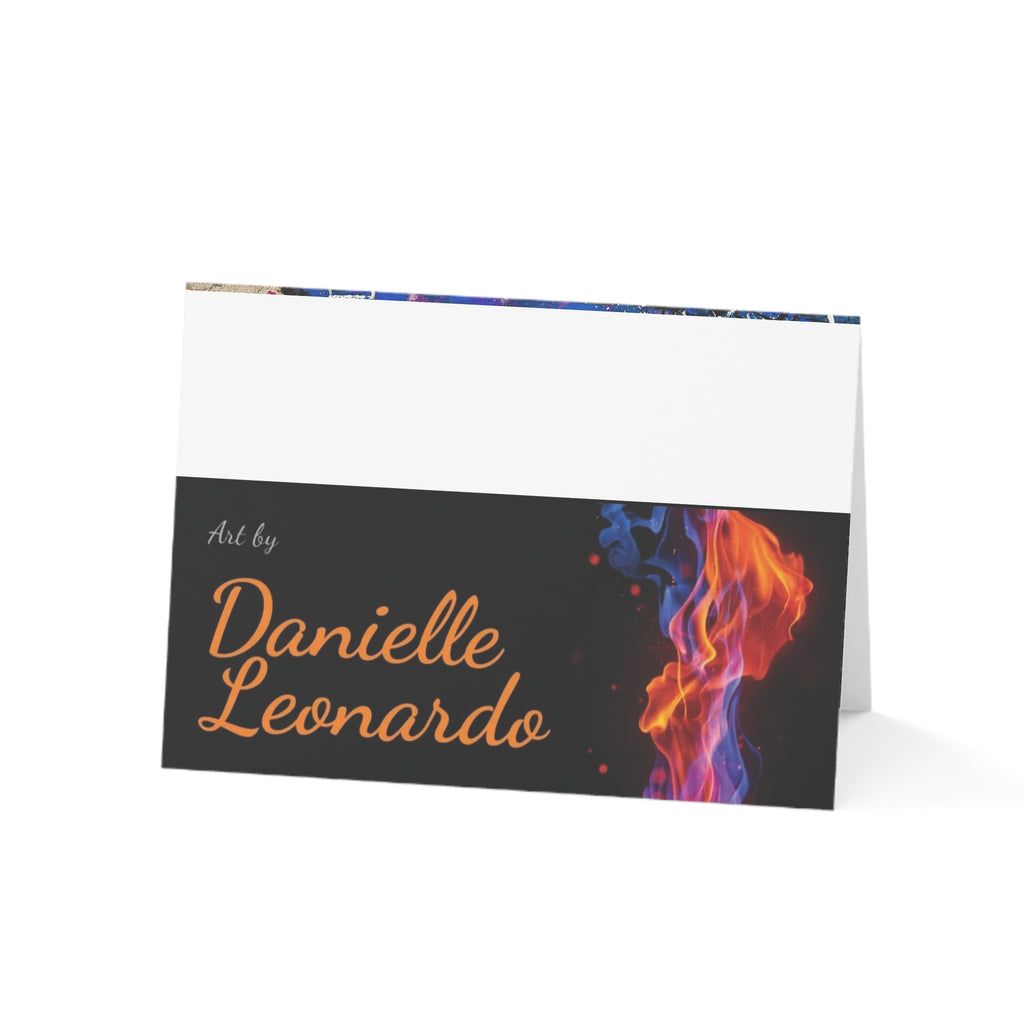 Greeting Cards (1, 10, 30, and 50pcs) - Abstract Train