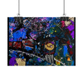 Rolled Poster - Abstract Train