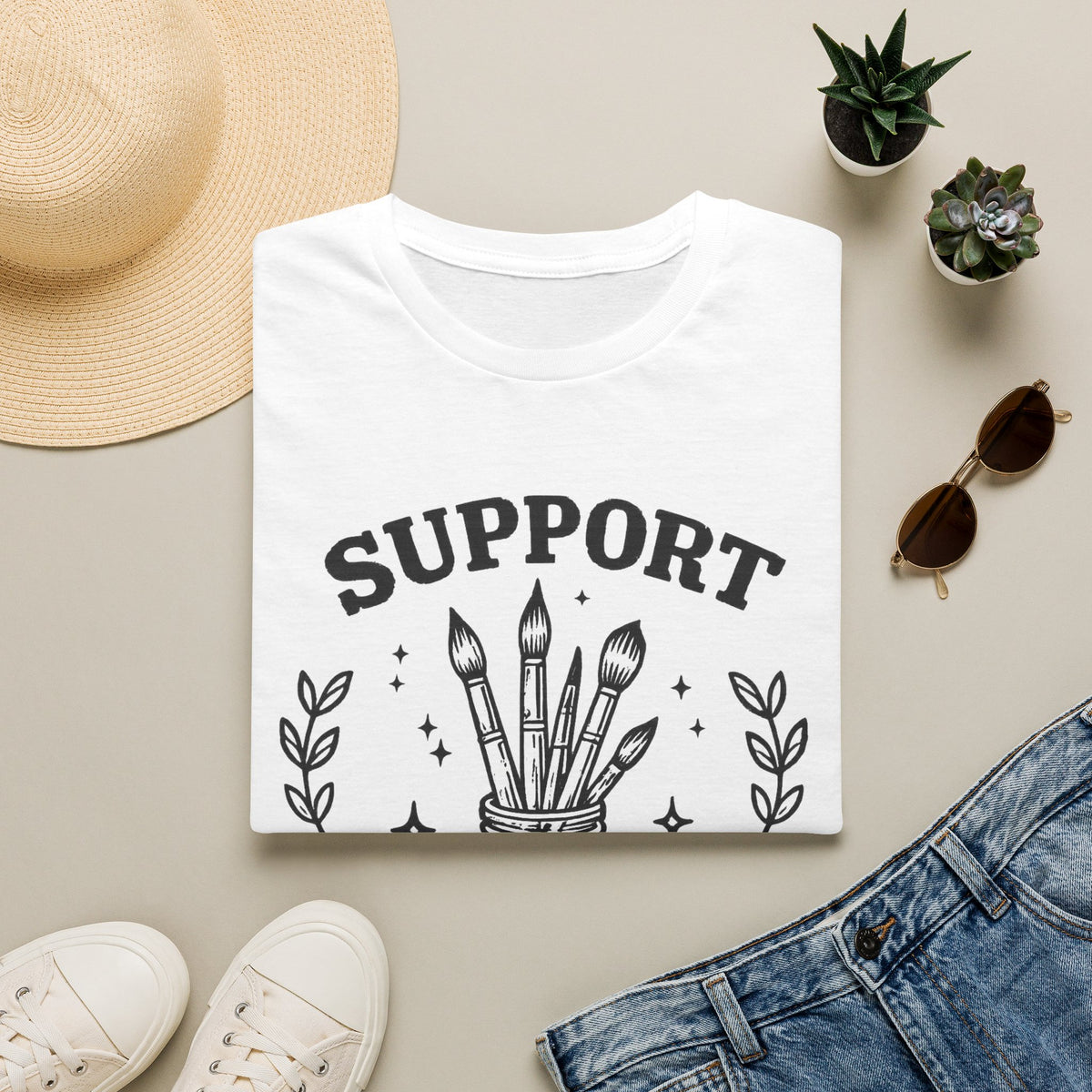Support Local Artists 8 - T Shirt