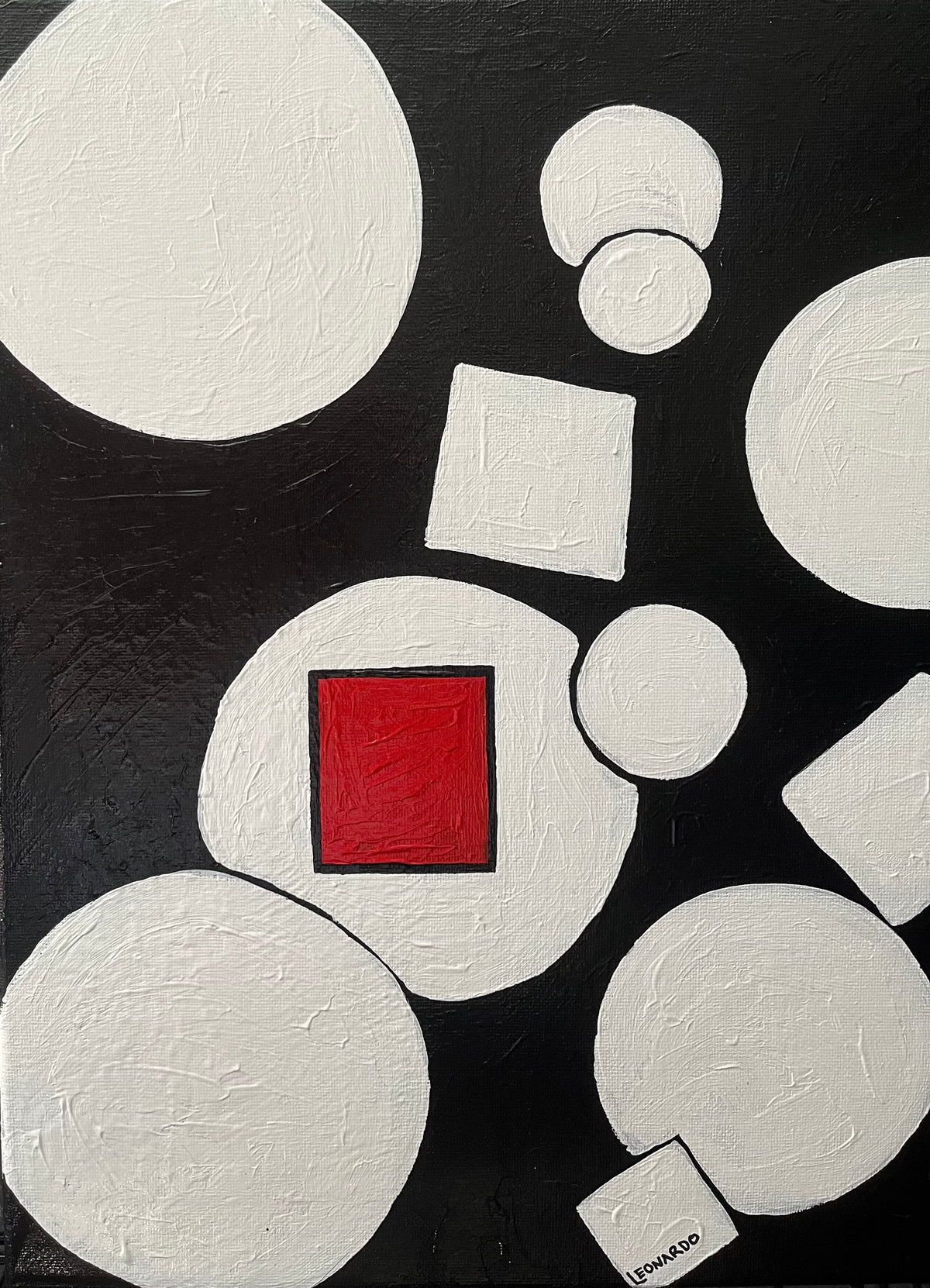 Opposites Attract: Negative - Original Artwork