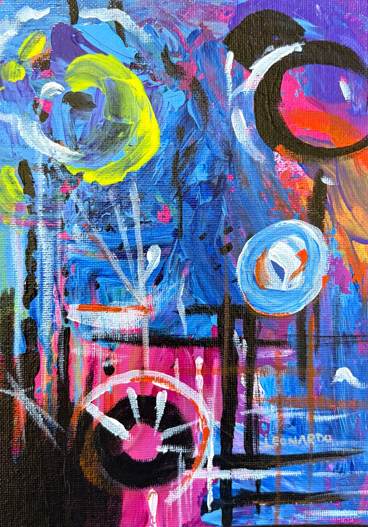 Color Chaos Collection: Collide - Original Artwork